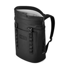 YETI® Hopper® M12 Backpack Soft Cooler Black, Black, bcf_hi-res