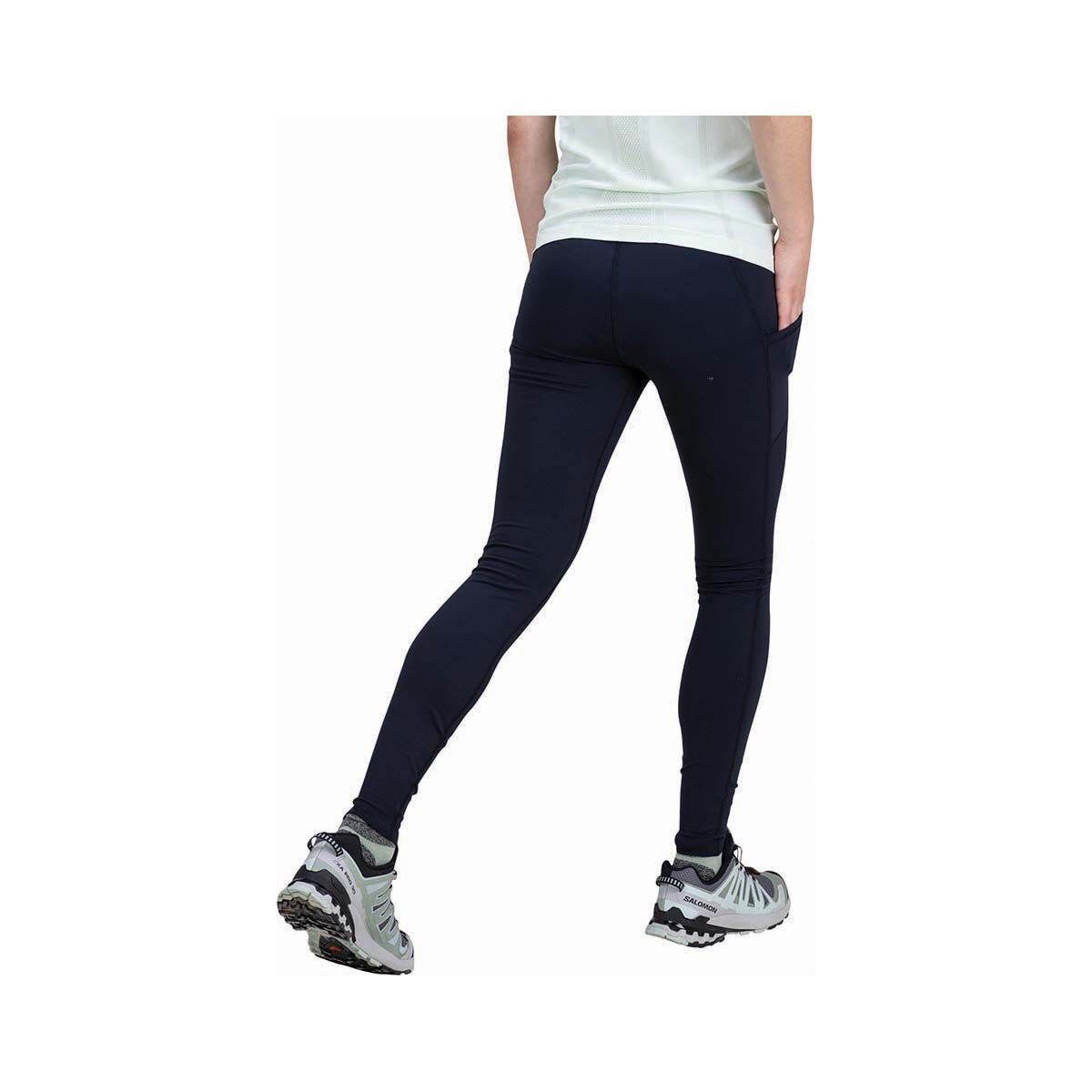 Macpac Women's Traverse Trail Tights V5 Black 16, Black, bcf_hi-res