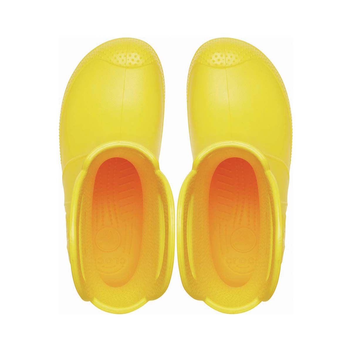 Crocs Kids' Handle It Rainboots Yellow C11 BCF