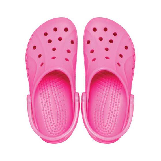 Crocs Unisex Baya Clogs, Electric Pink, bcf_hi-res