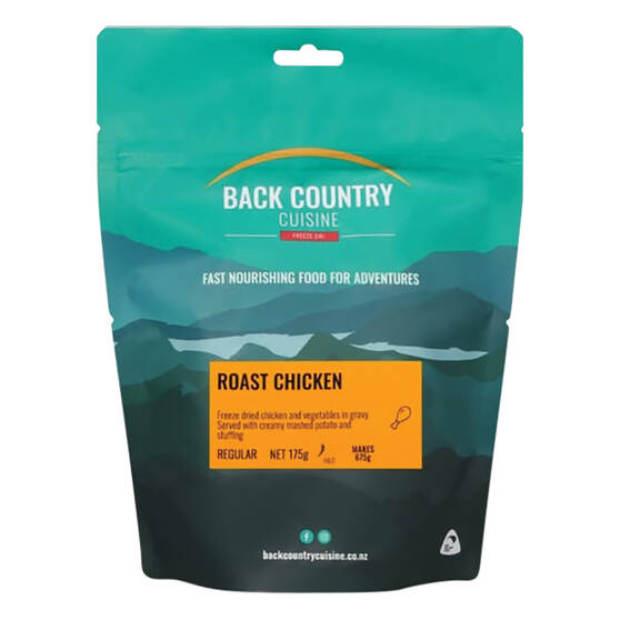 Back Country Cuisine Freeze Dried Roast Chicken 2 Serve, , bcf_hi-res