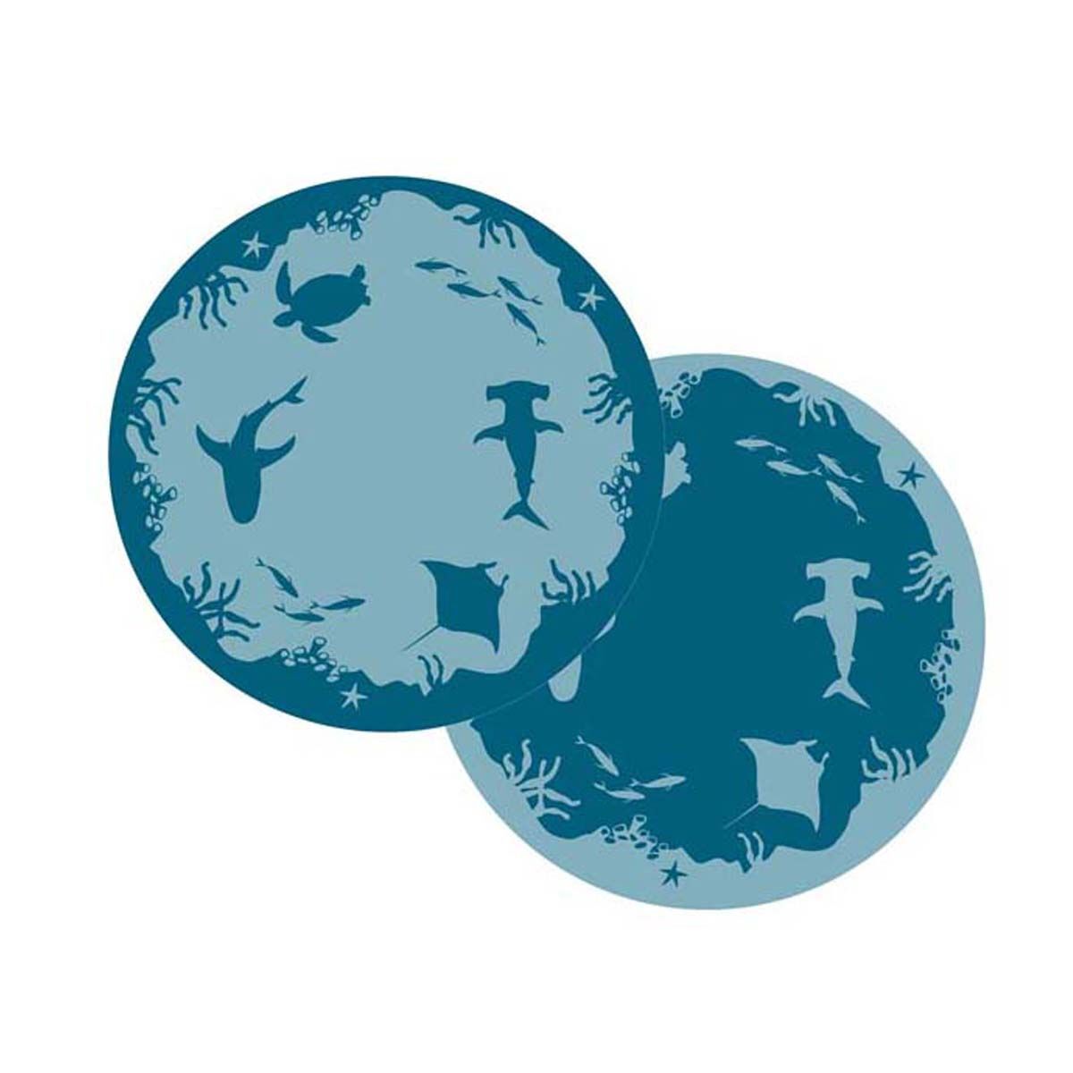 Affordable Camping Mats Round Outdoor Mat 3m Coral Reef, , bcf_hi-res