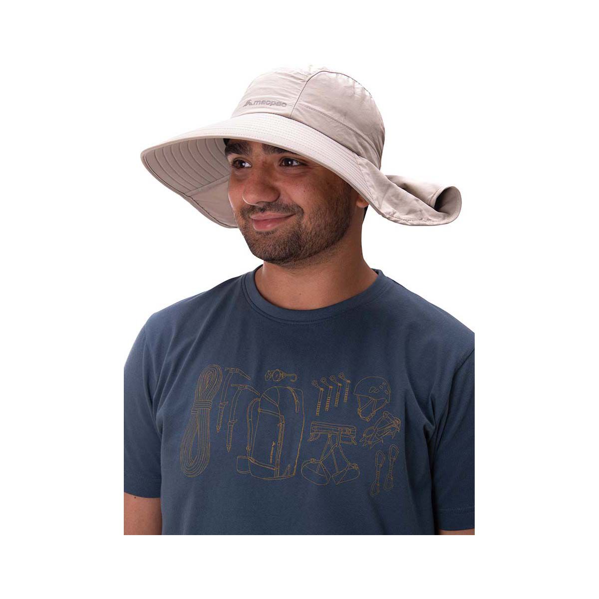 Macpac Unisex Encompass Hat Khaki OSFM, Khaki, bcf_hi-res