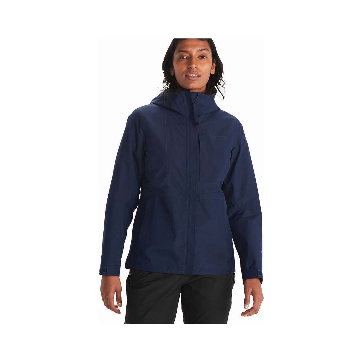 Marmot Women&rsquo;s Waterproof Minimalist GORE-TEX Jacket Navy S, Navy, bcf_hi-res