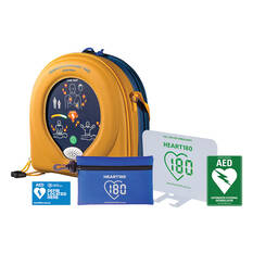 Heart180 Indoor Automatic Defibrillator with Real Time Coaching Pack, , bcf_hi-res
