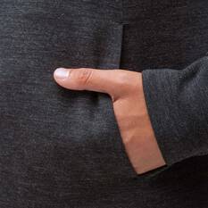 Macpac Men's Craigieburn Merino Blend Pullover, Char Marle, bcf_hi-res