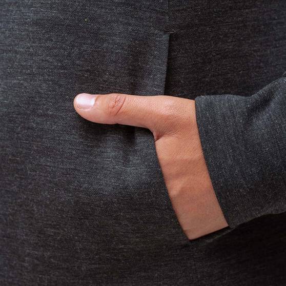 Macpac Men's Craigieburn Merino Blend Pullover, Char Marle, bcf_hi-res