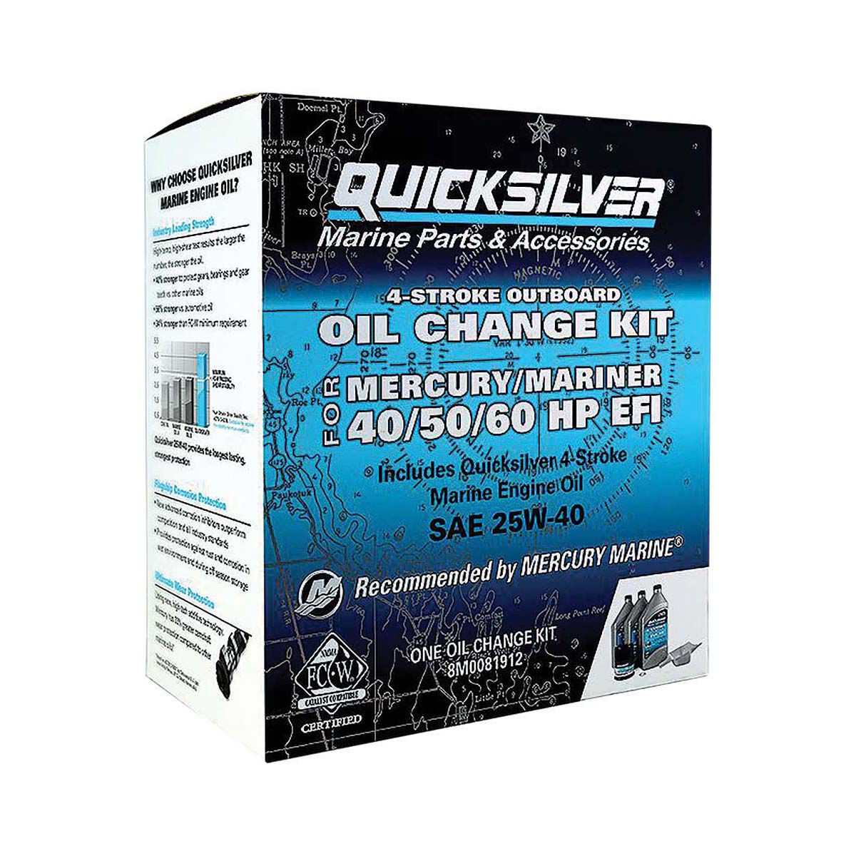 Quicksilver 40-60HP Oil Change Kit, , bcf_hi-res