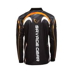 Savage Gear Men's Barra Fishing Shirt Black XL, Black, bcf_hi-res