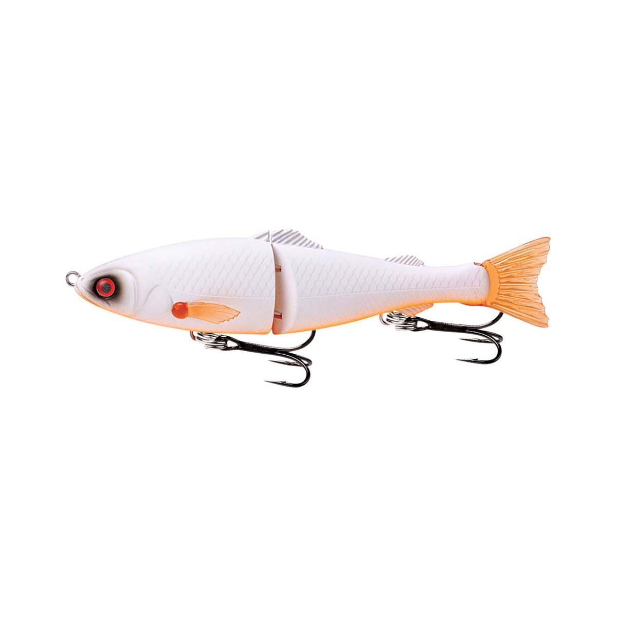 Fishcraft Dr Glide Glidebait Hard Body Lure 127mm White Widow, White Widow, bcf_hi-res