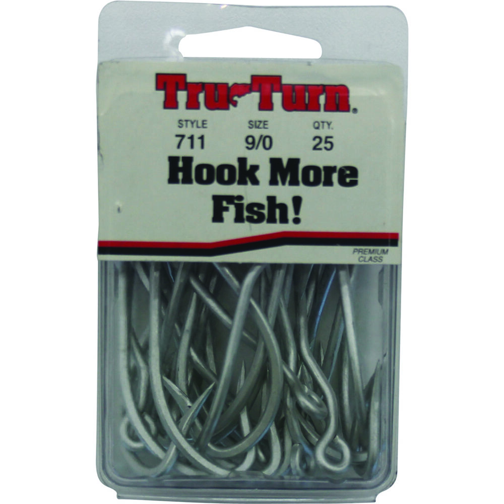 Tru Turn 711 Hooks 9 / 0 25 Pack