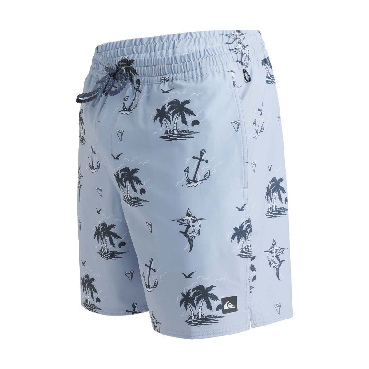 Quiksilver Men&rsquo;s Horizon Haze Volley Shorts, Ashley Blue, bcf_hi-res