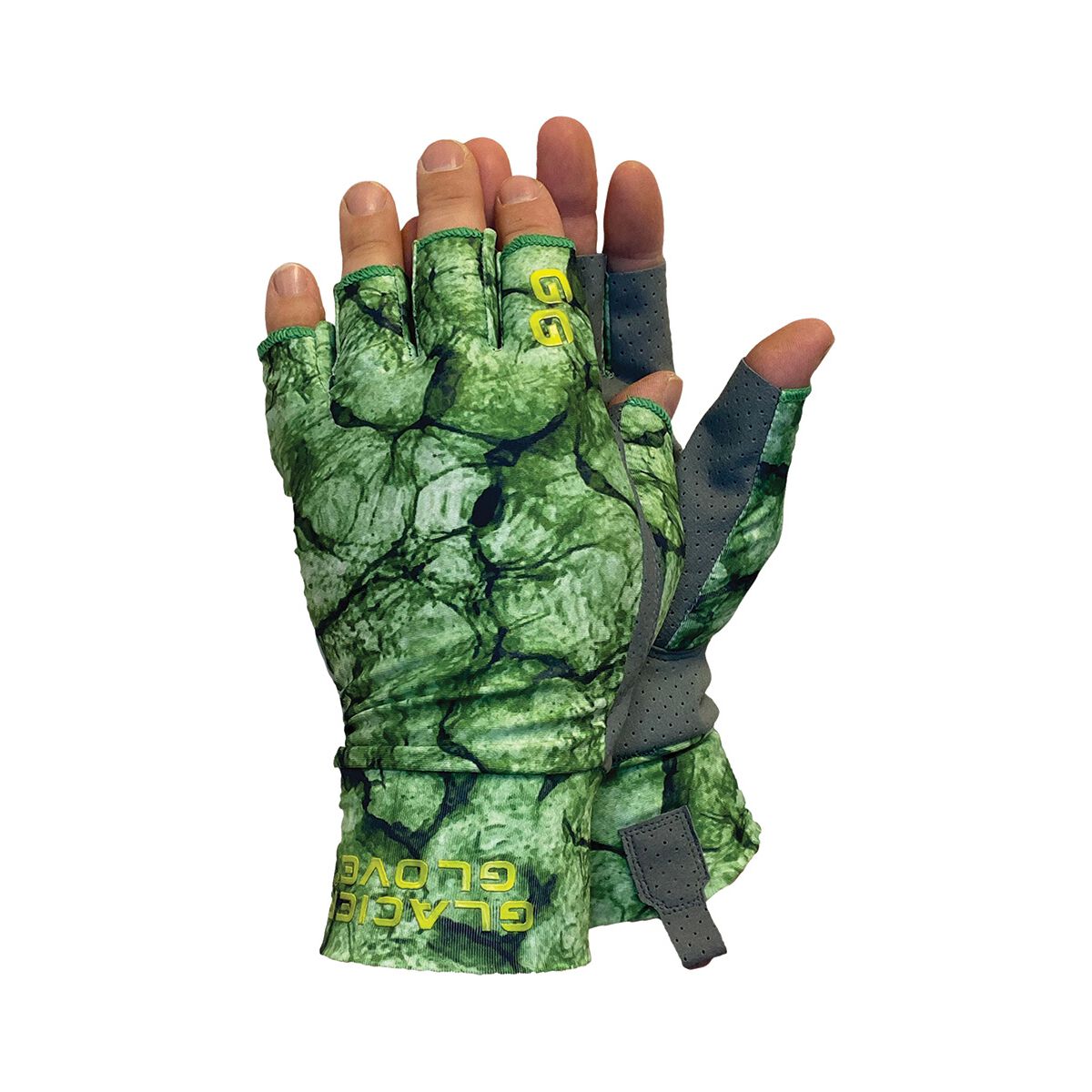 Glacier Glove Unisex Ascension Bay Sun Glove, Green, bcf_hi-res