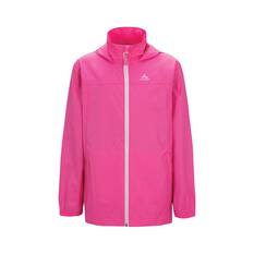 Macpac Kids Rain Pack-It Jacket, Hot Pink, bcf_hi-res