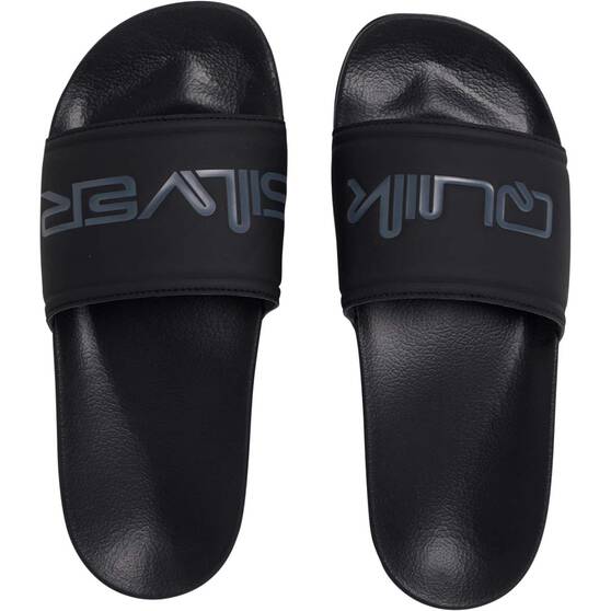 Quiksilver Women’s Session Slide Thongs, Black, bcf_hi-res