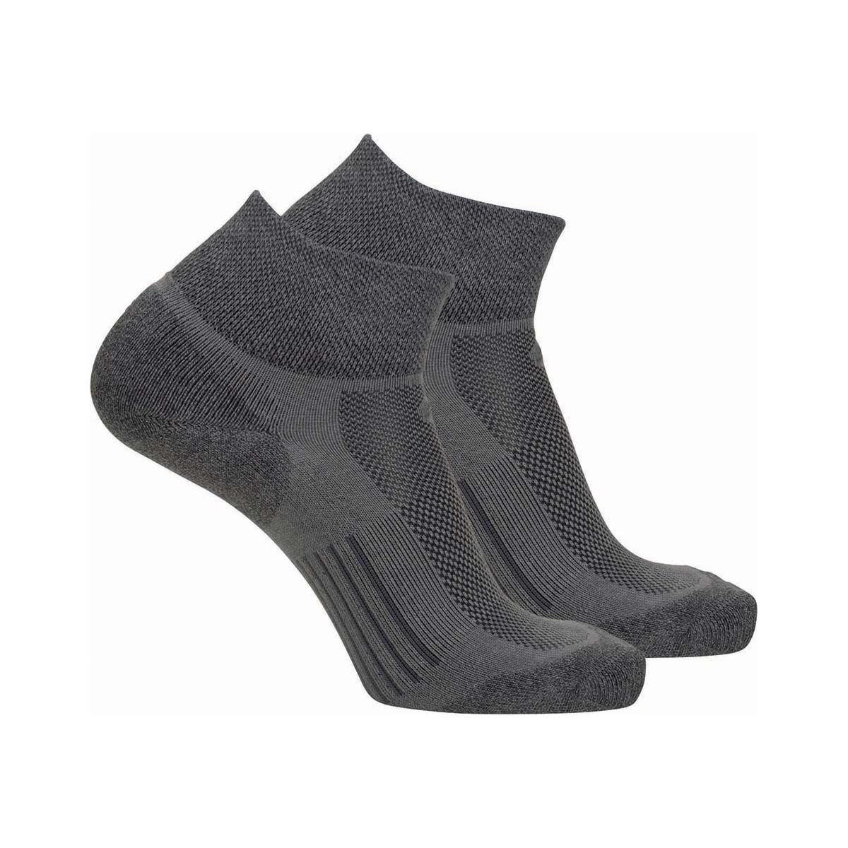 Macpac Trail Quarter Socks - 2 Pack Monument / Iron Gate S, Monument / Iron Gate, bcf_hi-res