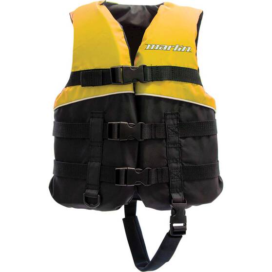 Marlin Australia Childs Dominator MK2 Level 50 PFD Yellow, Yellow, bcf_hi-res