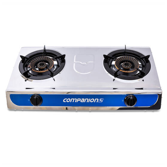 Companion LPG Portable Stove 2 Burner, , bcf_hi-res