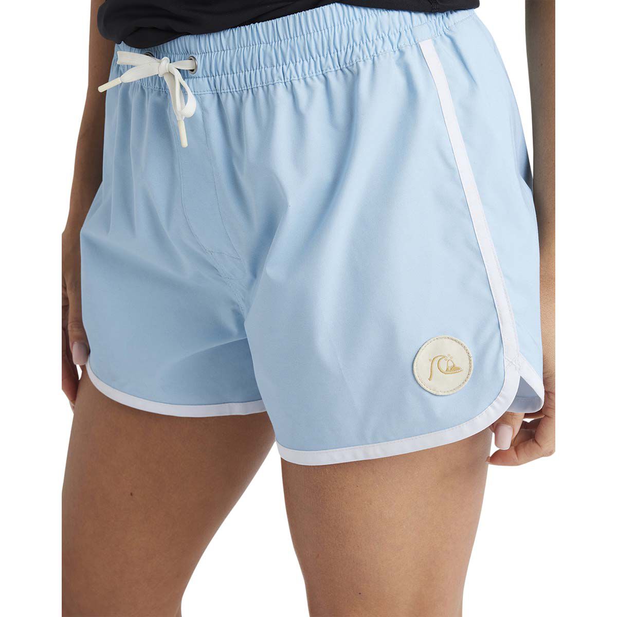 Quiksilver Original Scallop Boardshorts 13in for Women, Blue, bcf_hi-res