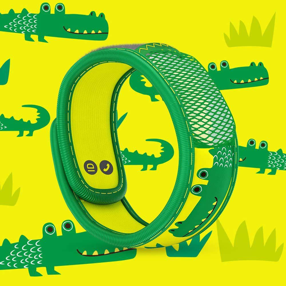 Para'kito Mosquito Kids Wristband&nbsp; Crocodile, Crocodile, bcf_hi-res