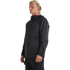 Quiksilver Men’s Waterwind Waterproof Jacket, Black, bcf_hi-res