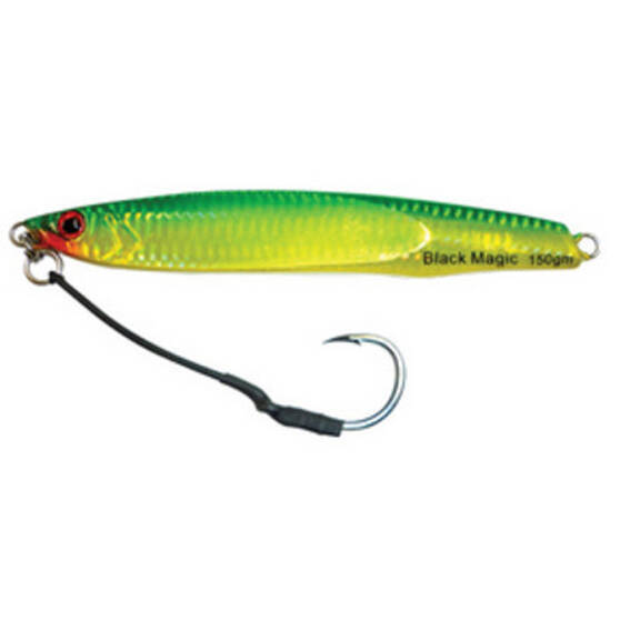 Black Magic Metal Jig Lure 100g, , bcf_hi-res