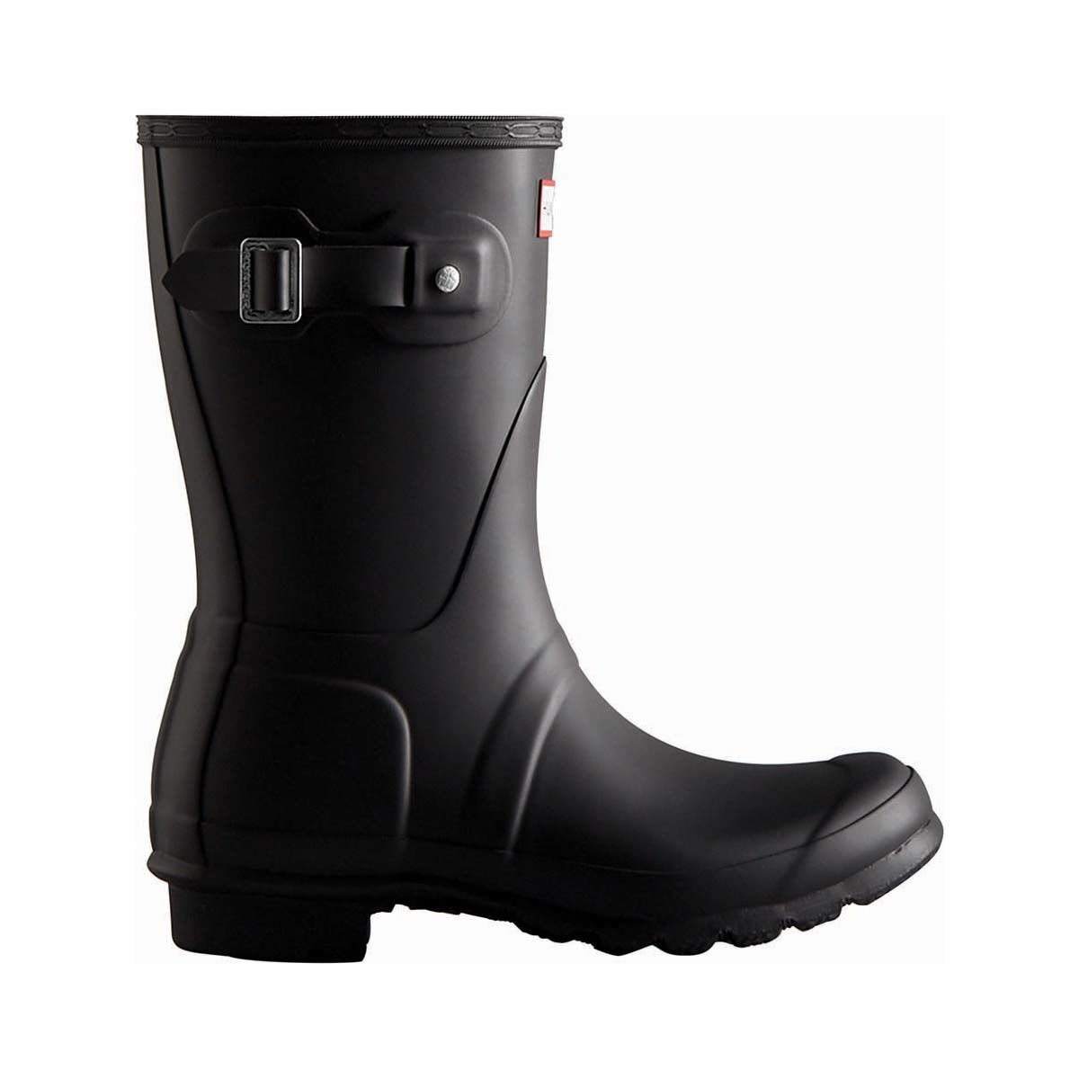 Hunter Women's Original Short Gumboots Black 4 UK, Black, bcf_hi-res