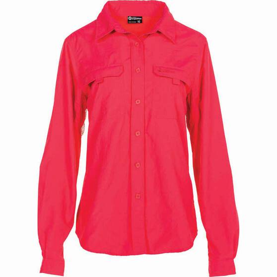Outdoor Expedition Women's Vented Long Sleeve Fishing Shirt 8
