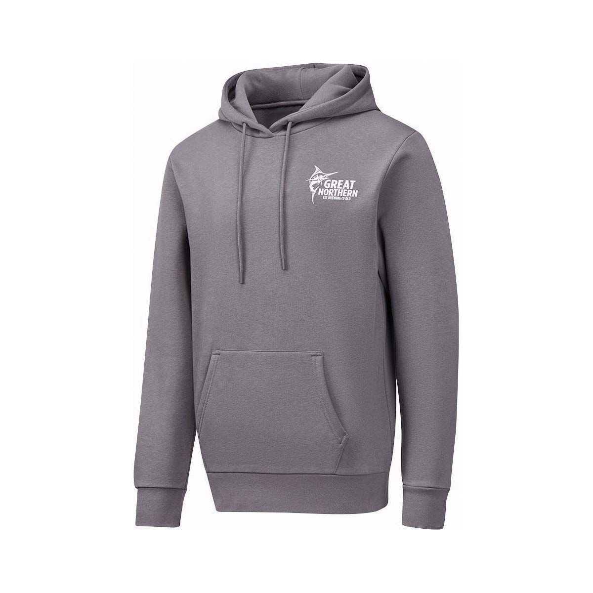 Great Northern Fleece Hoodie, Charcoal, bcf_hi-res
