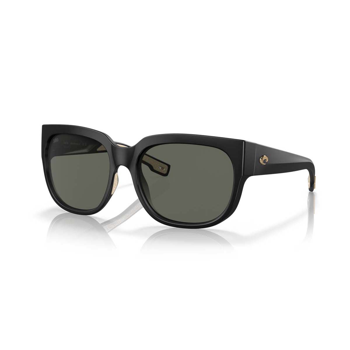 Costa Water Woman 2 Polarised Sunglasses Black with Grey Lens, , bcf_hi-res