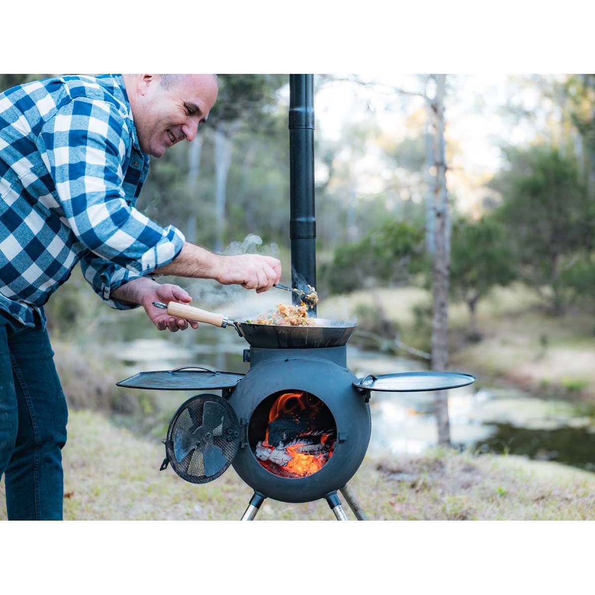 Ozpig Series 2 Wood Fired Stove, , bcf_hi-res