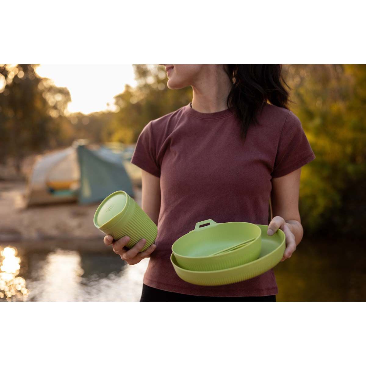 Sea to Summit Horizon Dinner Set 6 Piece Tarragon, Tarragon, bcf_hi-res