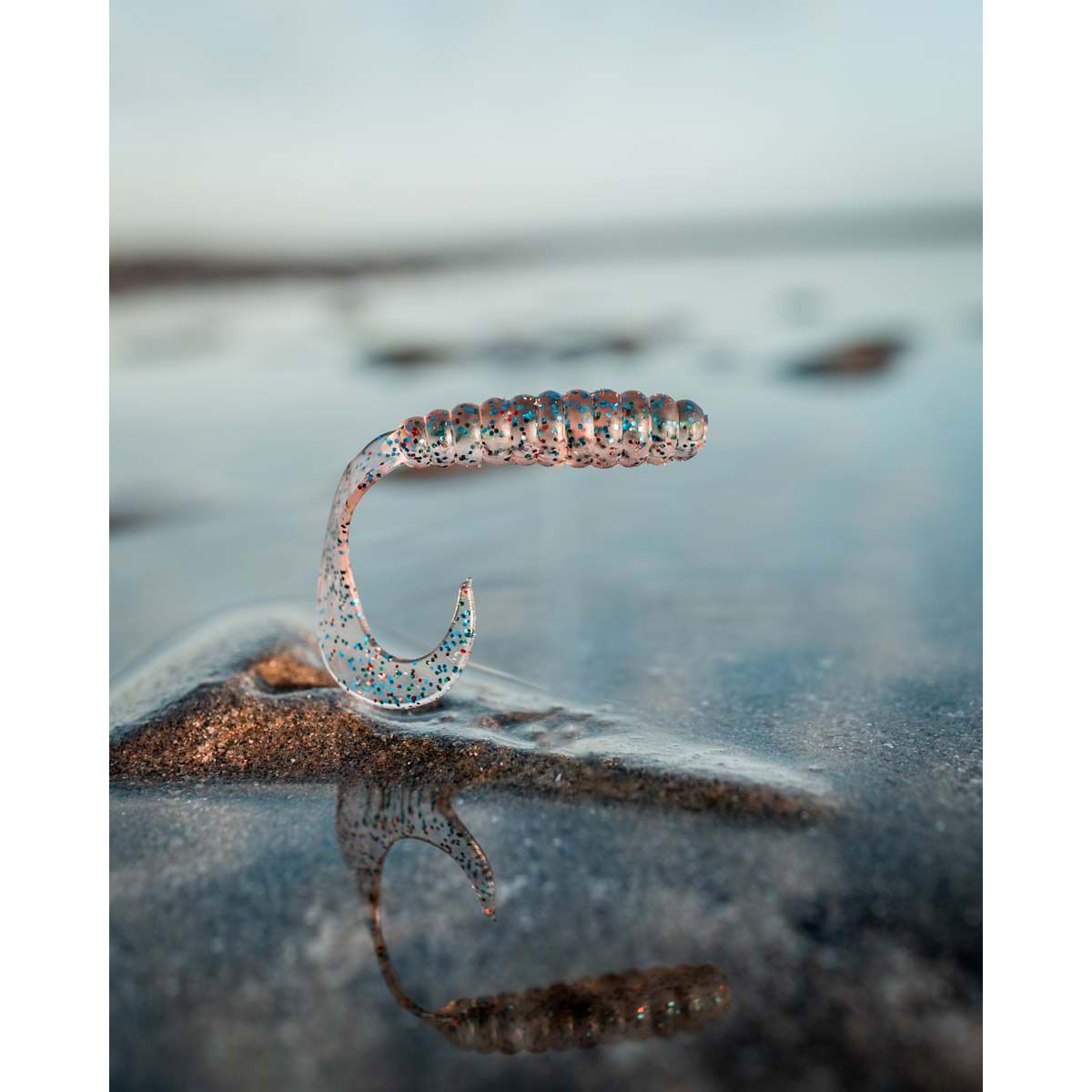 Pro Lure Grub Soft Plastic Lure 60mm UV Black, UV Black, bcf_hi-res