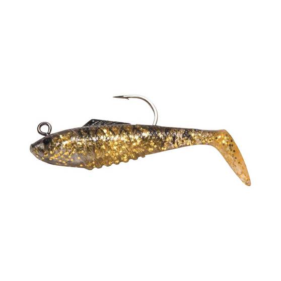 Squidgies Slick Rig Soft Plastic Lure 65mm Black Gold, Black Gold, bcf_hi-res