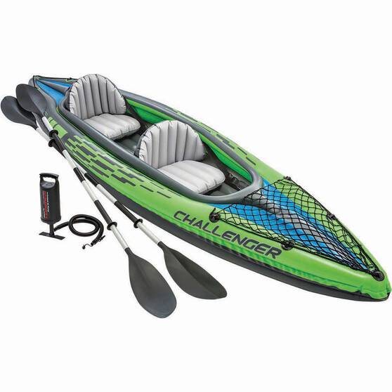 Intex Inflatable Challenger Tandem Kayak - 2 Person, , bcf_hi-res