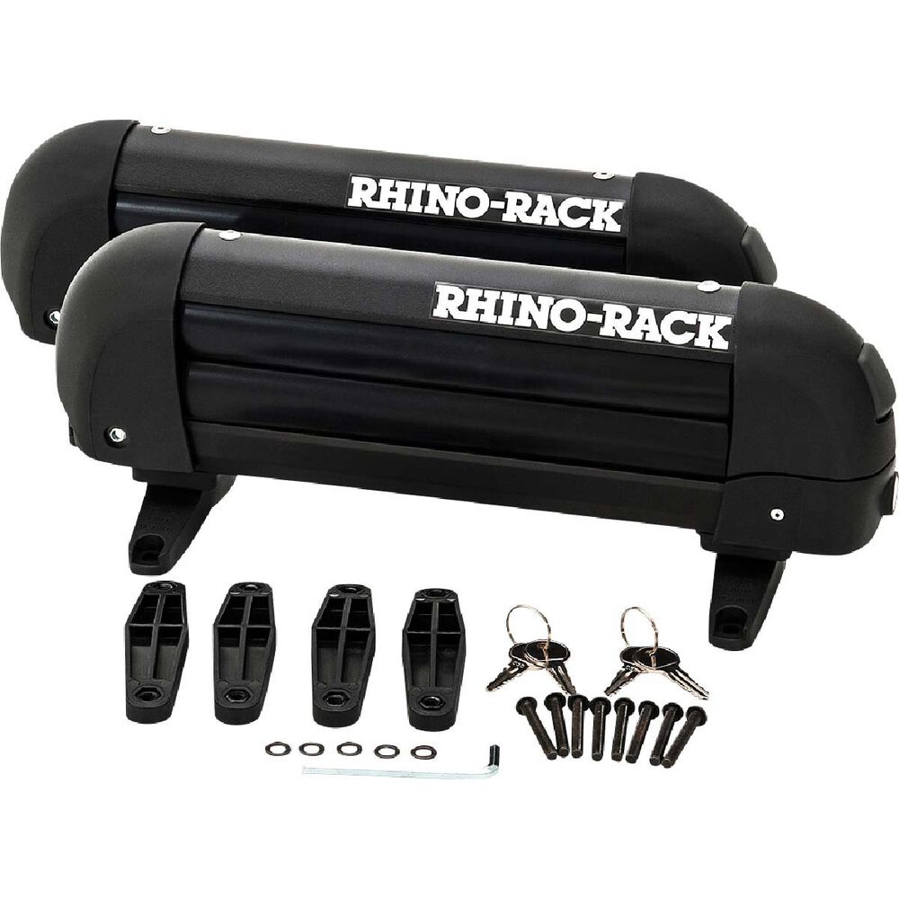Rhino Rack Fishing Rod Holder and Pioneer Platform Mounting Bracket Set