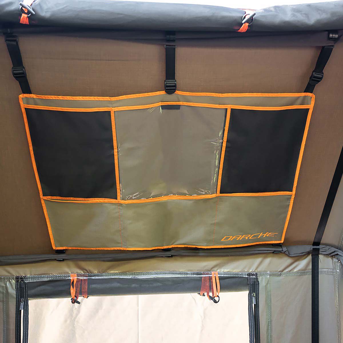 Darche Khaki Roof Top Tent Storage Grid, , bcf_hi-res