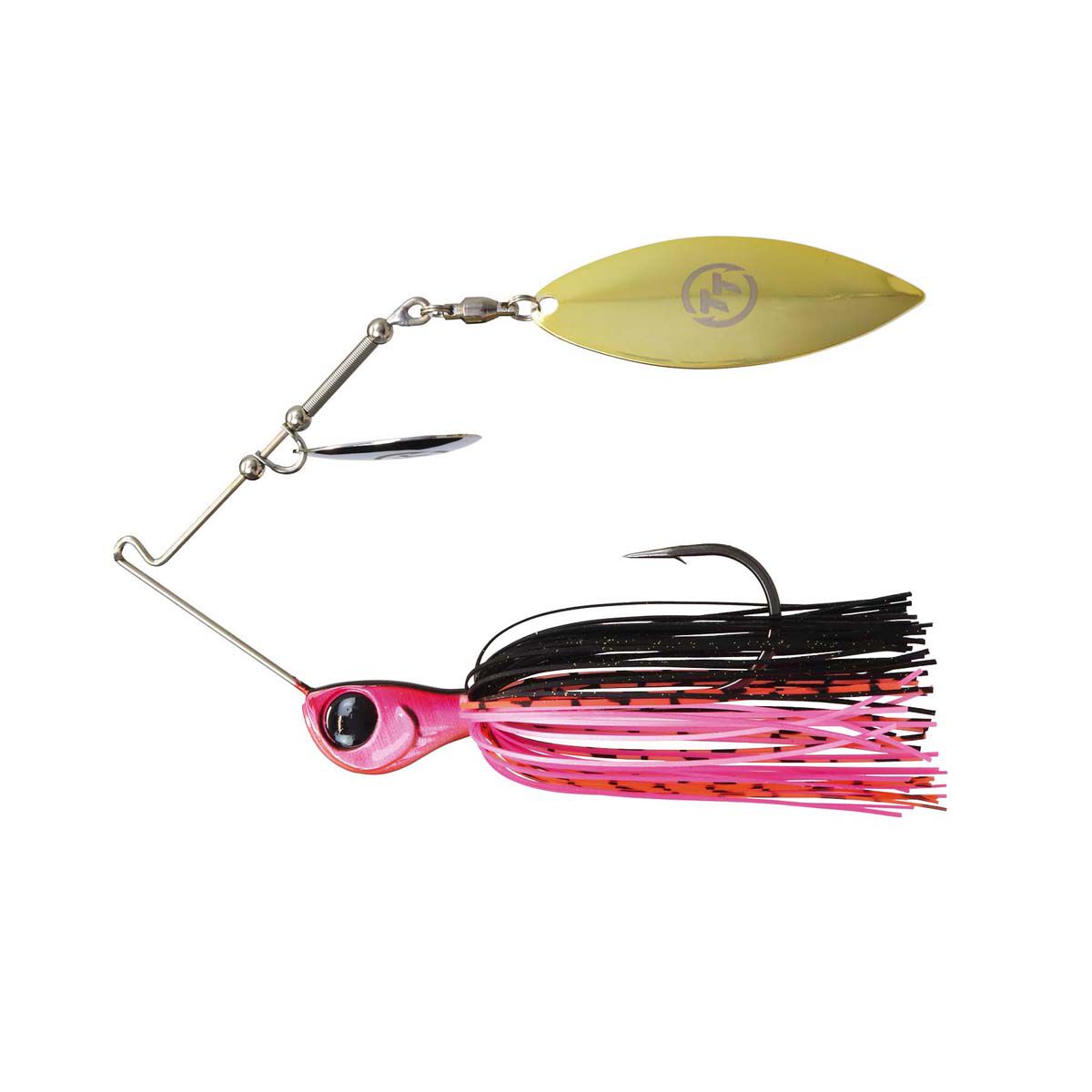 TT Fishing Tornado+ Tandem Spinnerbait Lure 3/8oz Harlei Kwinn, Harlei Kwinn, bcf_hi-res