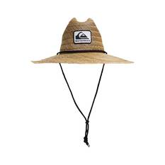 Quiksilver Waterman Men's The Tier Straw Hat, Natural, bcf_hi-res