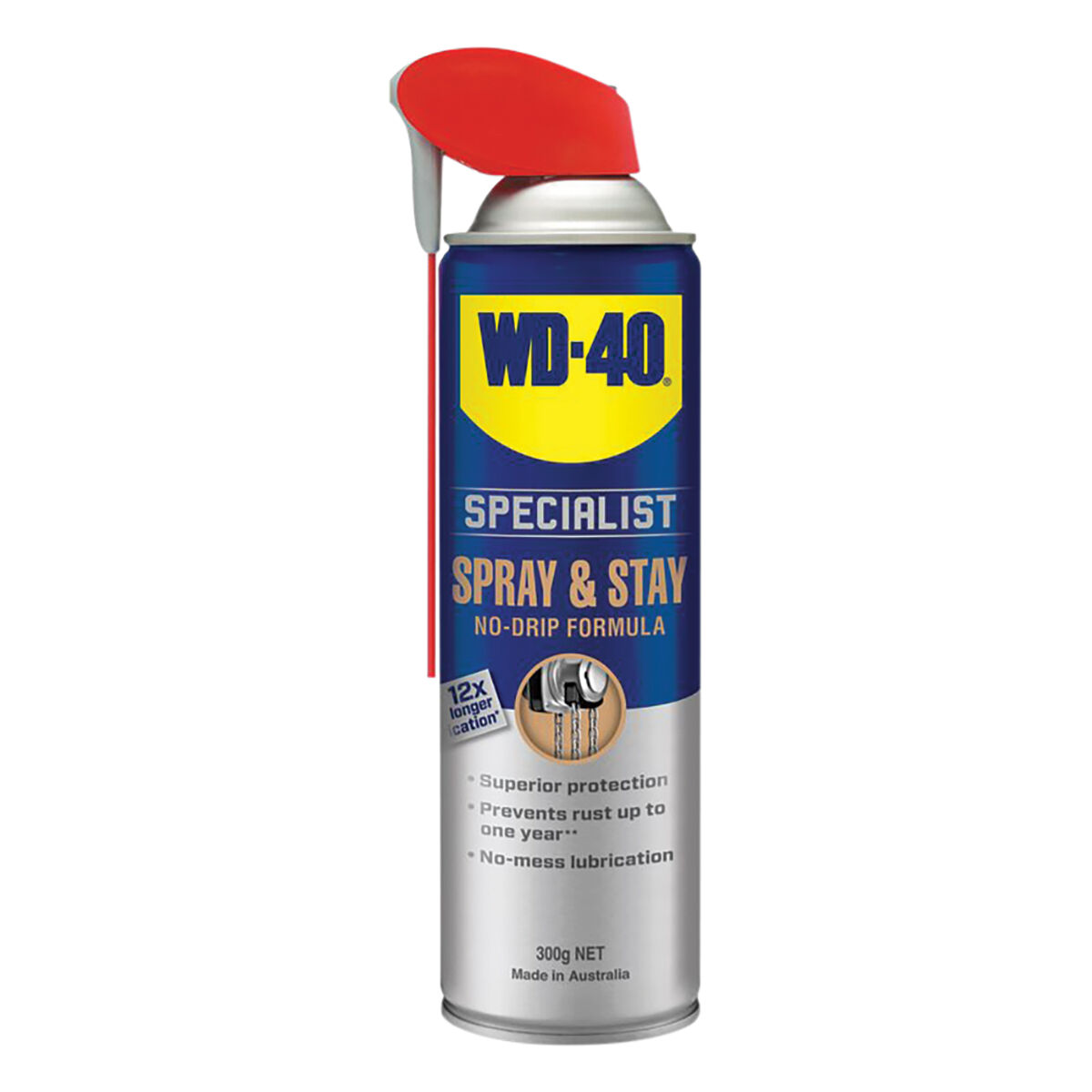 WD-40 Specialist No Drip Formula Spray and Stay 300g, , bcf_hi-res