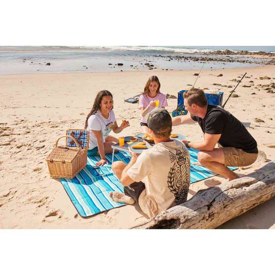 Wanderer Wicker Picnic Basket 4 Person, , bcf_hi-res