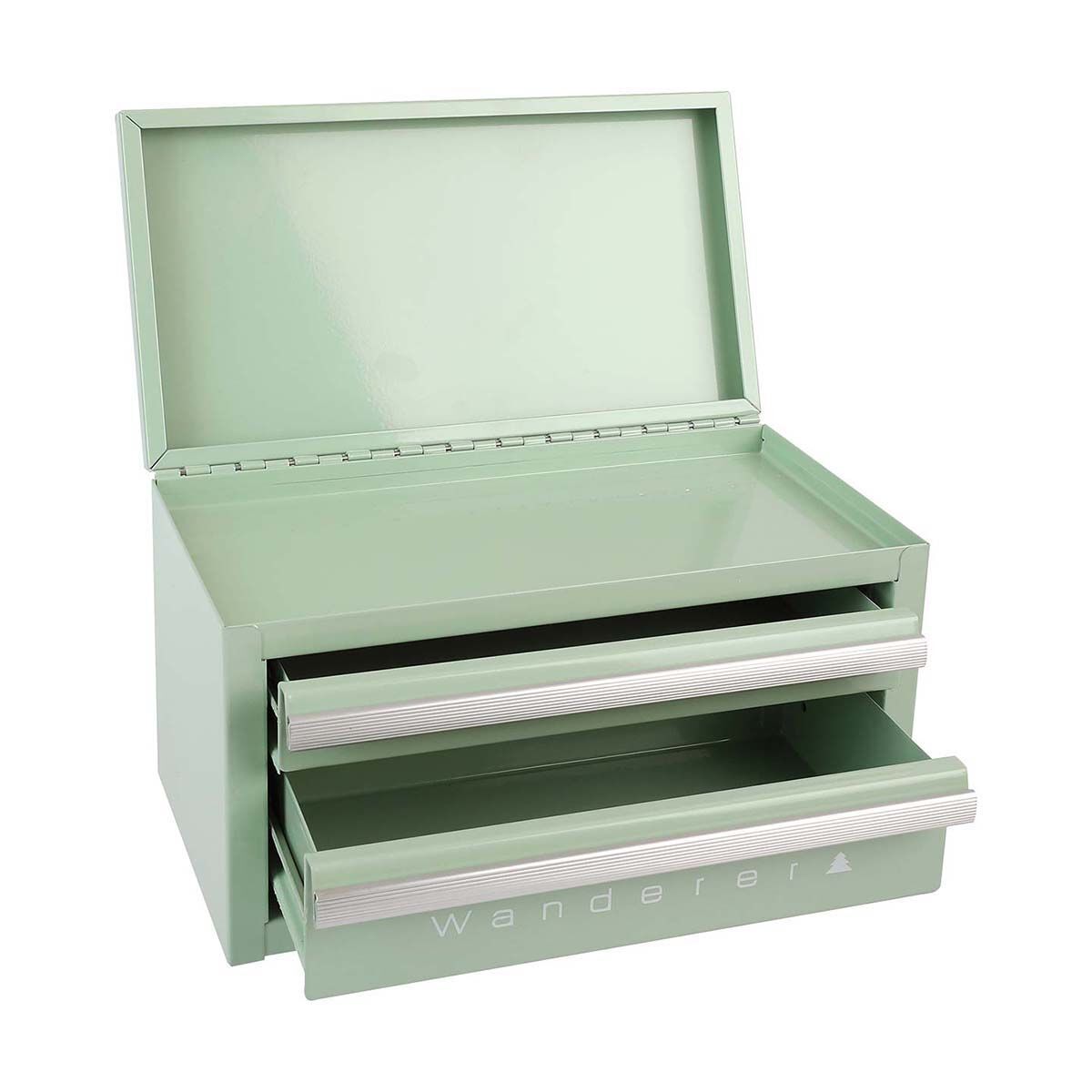 Wanderer Mini Gear Cabinet 2 Drawer Mint, Mint, bcf_hi-res