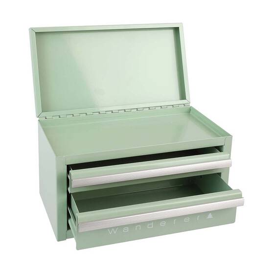 Wanderer Mini Gear Cabinet 2 Drawer Mint, Mint, bcf_hi-res