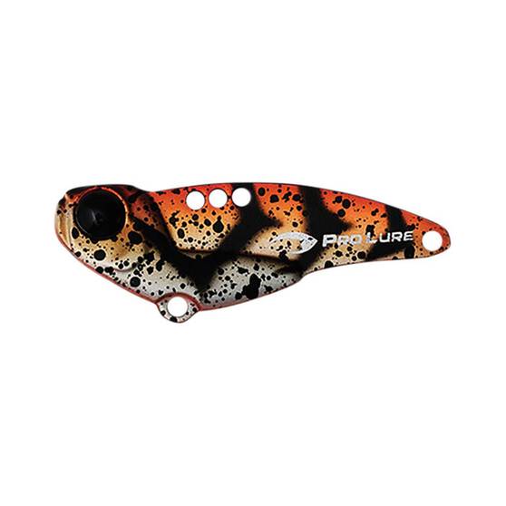 Pro Lure Blade V Vibe Lure 35mm Tiger Prawn, Tiger Prawn, bcf_hi-res