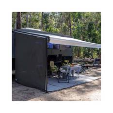 Aussie Traveller Privacy Screen Pop Top End Black, , bcf_hi-res