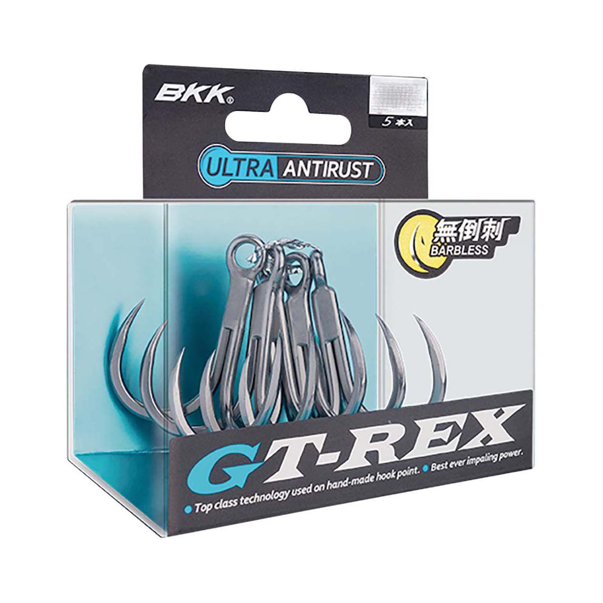 BKK GT REX Barbless Treble Hook, , bcf_hi-res