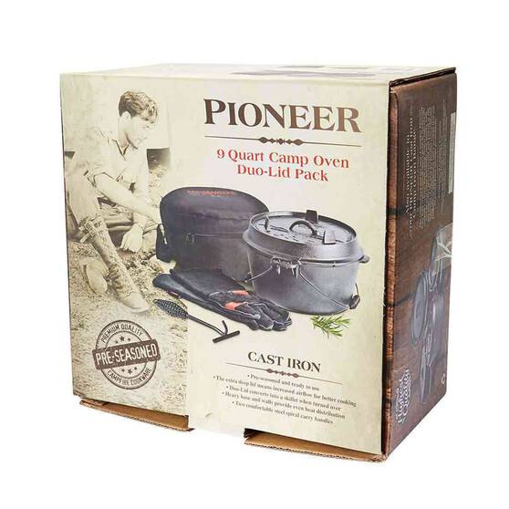 Campfire Premium Camp Oven 9 Quart Kit, , bcf_hi-res