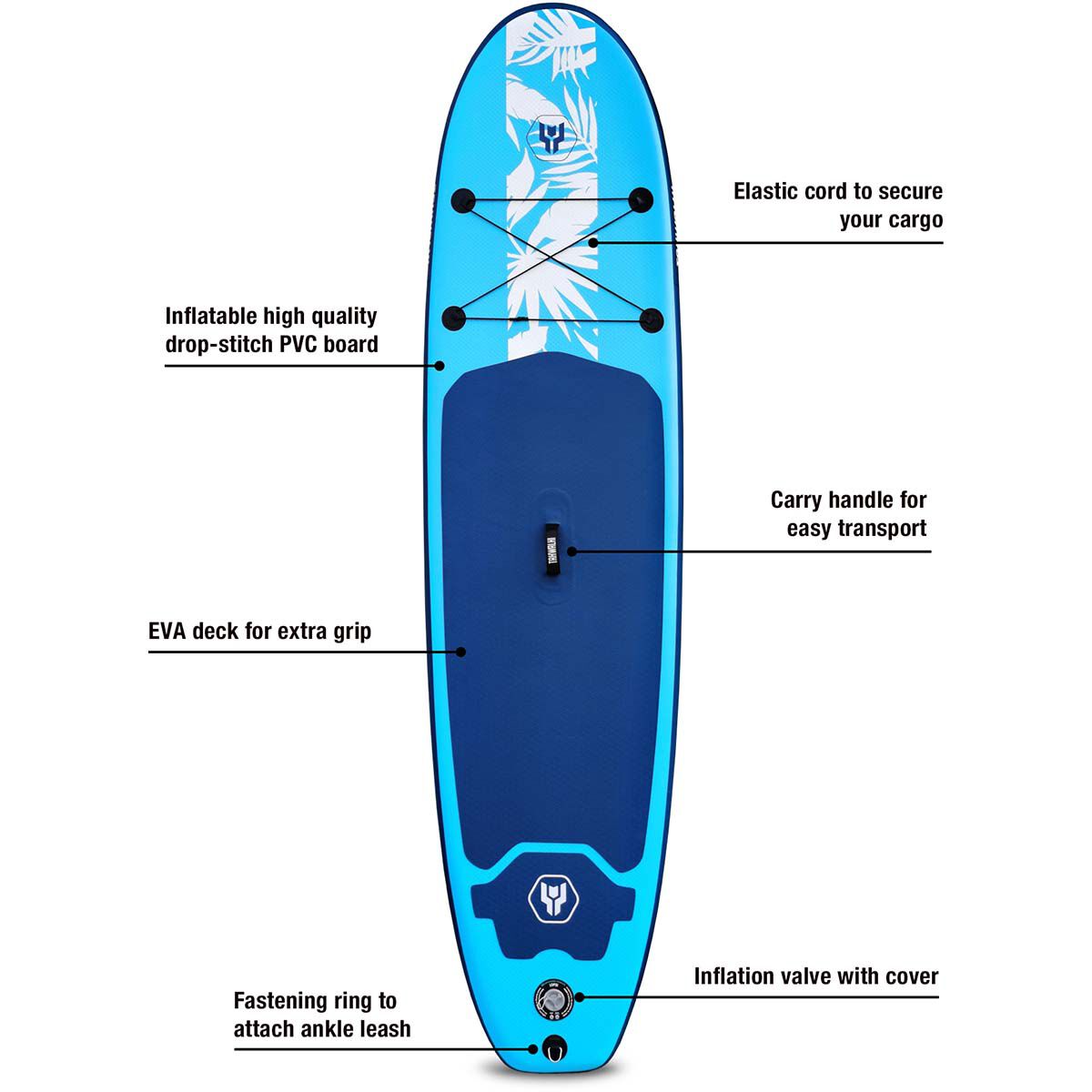 Tahwalhi Inflatable Stand Up Paddle Board 10&rsquo;4 - Kalbarri, , bcf_hi-res