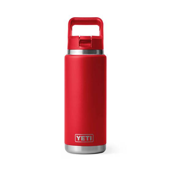 YETI® Rambler® Straw Bottle 26 oz (760 ml), Rescue Red, bcf_hi-res