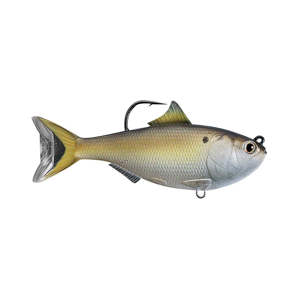 Livetarget Menhaden Swimbait Lure 4.5in Bronze BCF